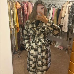 Plaid coat